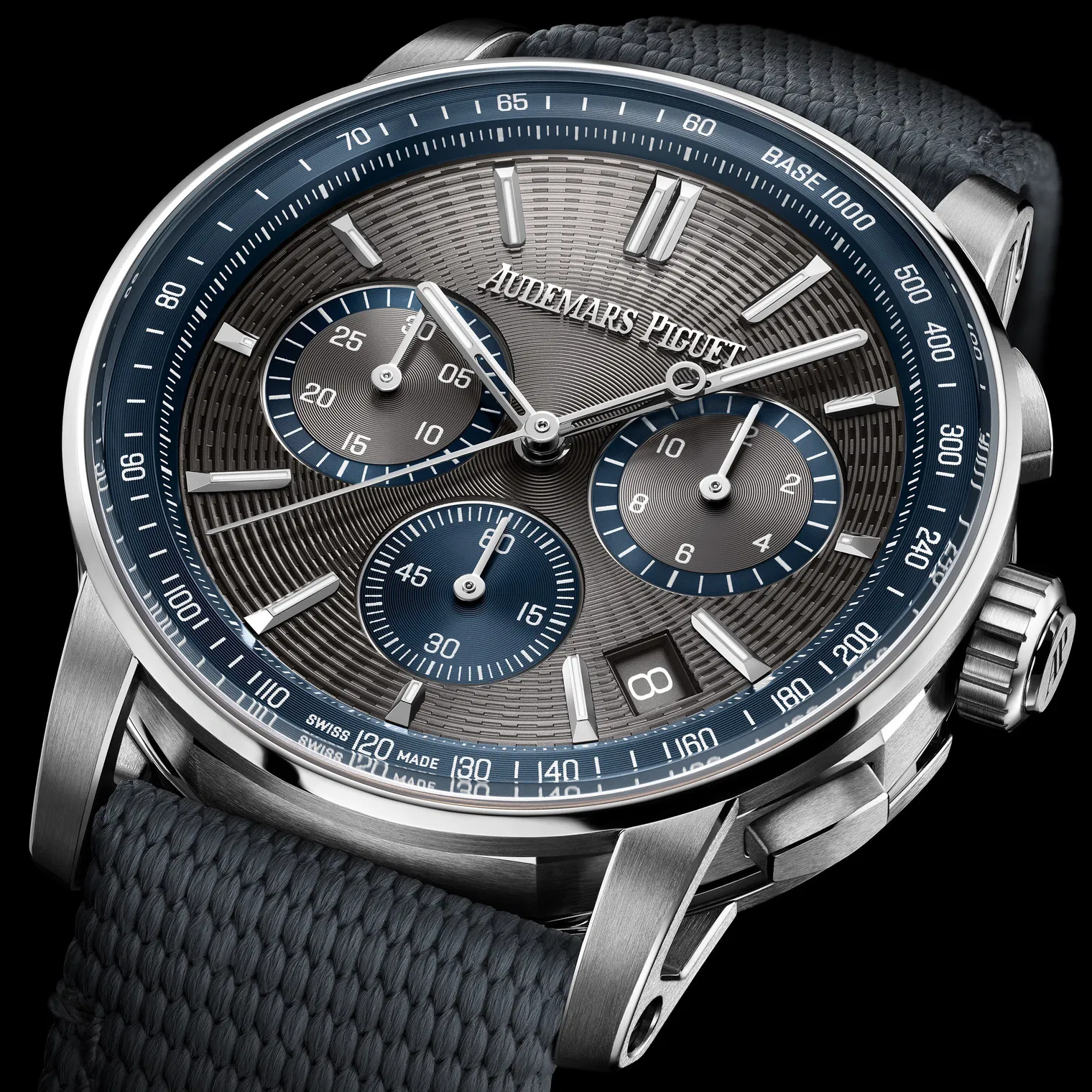 【Super Clone】Audemars Piguet Code 11.59 Chronograph Steel 41mm Grey Dial 26393ST.OO.A009KB.01