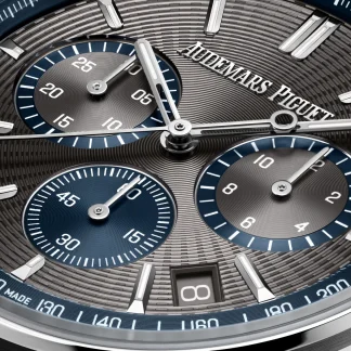 【Super Clone】Audemars Piguet Code 11.59 Chronograph Steel 41mm Grey Dial 26393ST.OO.A009KB.01