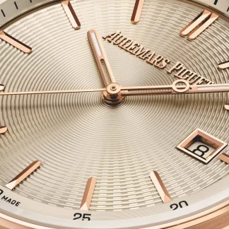 【Super Clone】Audemars Piguet Code 11.59 Selfwinding 38mm Pink Rose Gold Ivory Dial | 77410OR.OO.A825CR.01