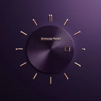 【Super Clone】Audemars Piguet Code 11.59 Selfwinding 38mm Pink Rose Gold Purple Dial | 77410OR.OO.A623CR.01