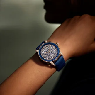 【Super Clone】Audemars Piguet Code 11.59 Selfwinding Pink Gold Blue Sapphires & Diamond Dial 38 mm | 77410OR.ZZ.D343CR.01