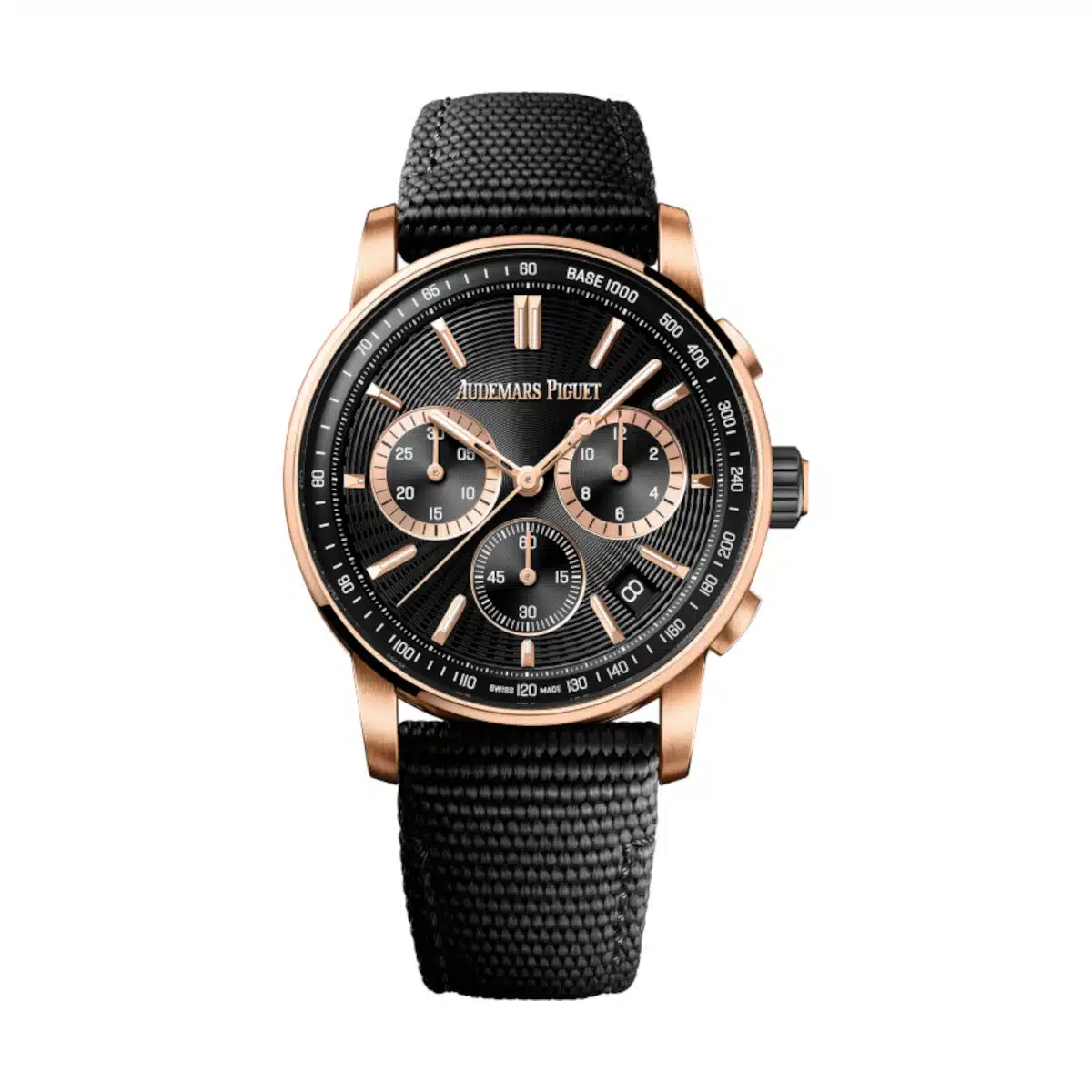 【Super Clone】Audemars Piguet Code 11.59 Black Dial Black Rubber Strap Watch 41mm 26393NR.OO.A002KB.02