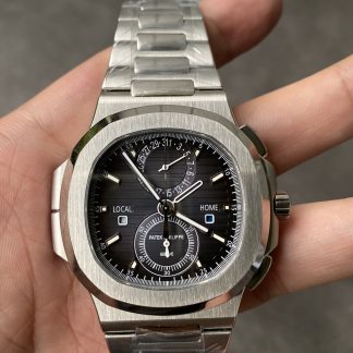 【Super Clone】Patek Philippe Nautilus Stainless Steel Black Dial 5990 1A 011