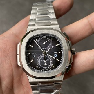 【Super Clone】Patek Philippe Nautilus Stainless Steel Black Dial 5990 1A 011