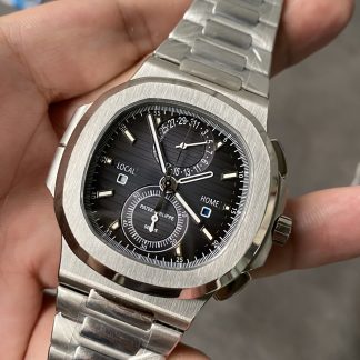 【Super Clone】Patek Philippe Nautilus Stainless Steel Black Dial 5990 1A 011
