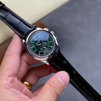 【Super Clone】Patek Phillippe Complications Platinum Limited Edition Annual Calendar 5905P 014