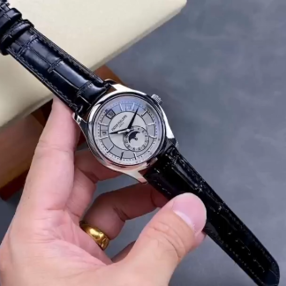【Super Clone】Replica Patek Philippe Complications Annual Calendar 5205G 001 Mens Watch