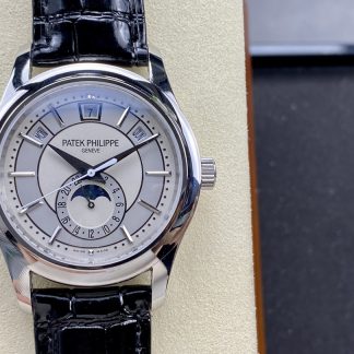 【Super Clone】Replica Patek Philippe Complications Annual Calendar 5205G 001 Mens Watch