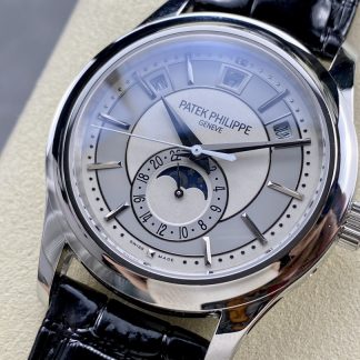 【Super Clone】Replica Patek Philippe Complications Annual Calendar 5205G 001 Mens Watch