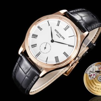 【Super Clone】Replica Patek Philippe Calatrava 5119R 39MM Rose Gold Watch