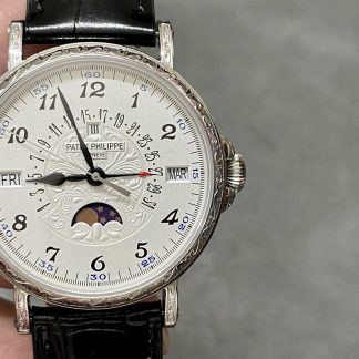 【Super Clone】Patek Philippe Grand Complications 5160 500G 001 38mm Unisex Replica Watch