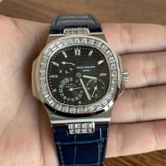 【Super Clone】Patek Philippe Nautilus Moon Phases Black 5724G 001 40mm