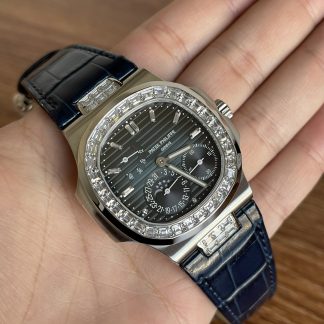 【Super Clone】Patek Philippe Nautilus Moon Phases Black 5724G 001 40mm