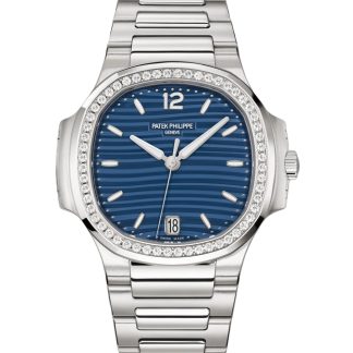 【Super Clone】Patek Philippe Nautilus Ladies Stainless Steel Blue Dial 7118 1200A 001 35mm