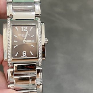 【Super Clone】Patek Philippe Twenty-4 4910 1200A 010 Ladies Quartz 25x30mm