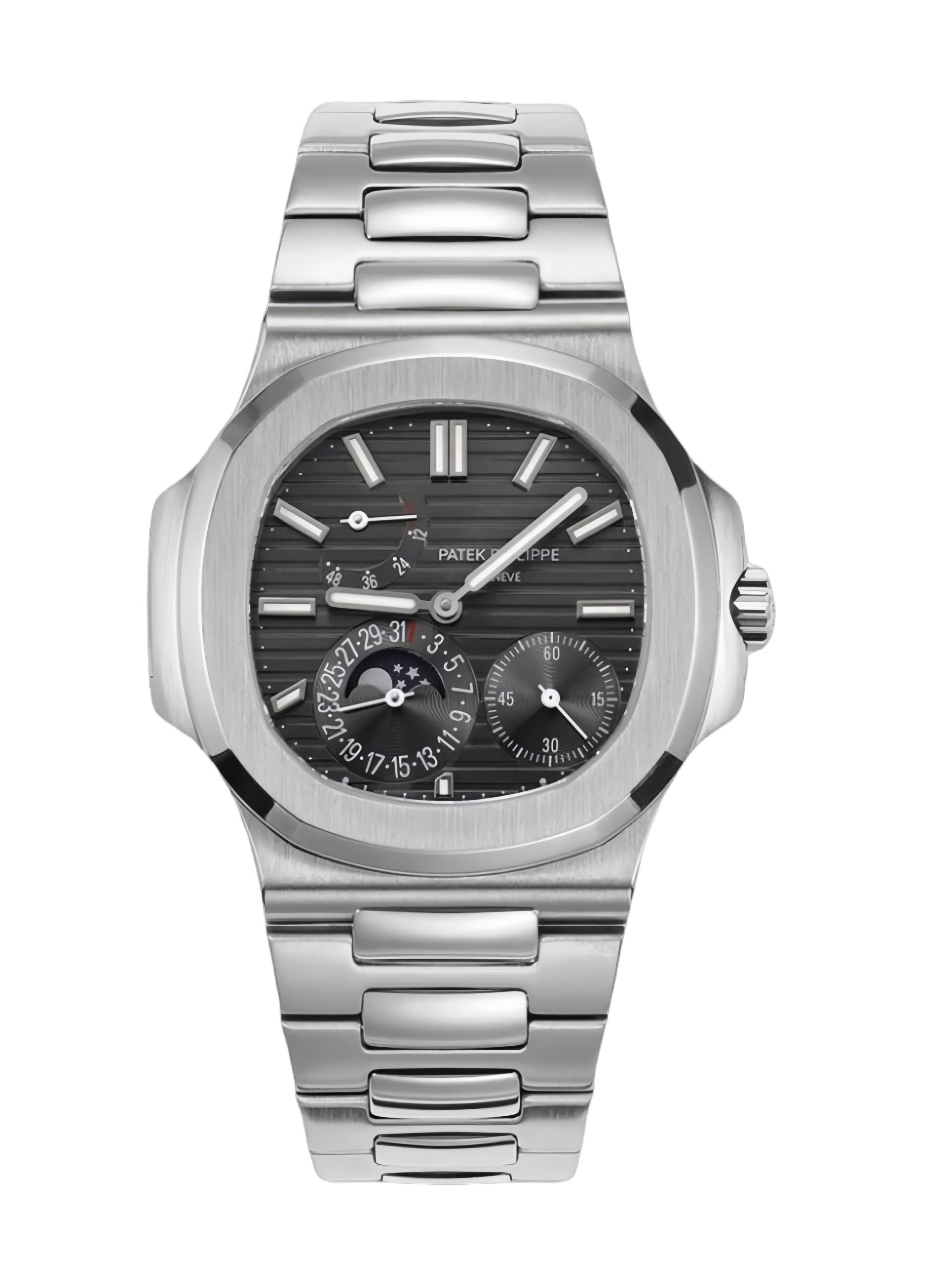 【Super Clone】Patek Philippe Nautilus Moon Phase Stainless Steel  5712 1A 001 40mm