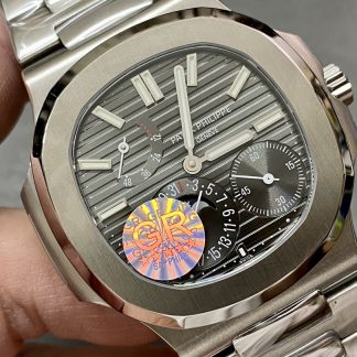 【Super Clone】Patek Philippe Nautilus Moon Phase Stainless Steel  5712 1A 001 40mm