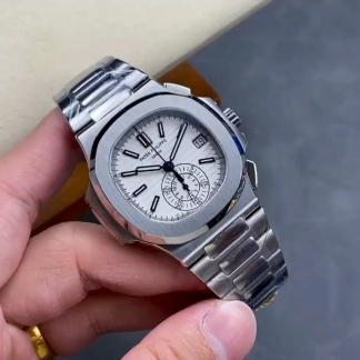 【Super Clone】Patek Philippe Nautilus Chronograph Date Stainless Steel 5980 1A 019