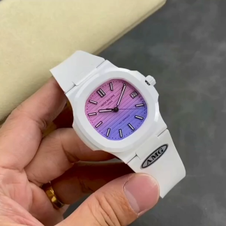 【Super Clone】Patek Philippe Nautilus Pink & Purple 5711 40MM Watch
