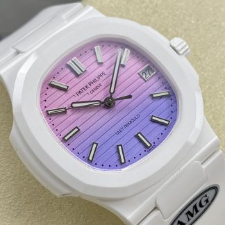 【Super Clone】Patek Philippe Nautilus Pink & Purple 5711 40MM Watch