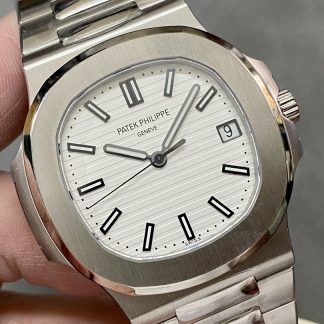 【Super Clone】Replica Patek Philippe Nautilus 5711 1A 011 White Dial 40mm Mens Watch