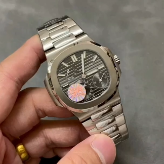 【Super Clone】Patek Philippe Nautilus Moon Phase Stainless Steel  5712 1A 001 40mm