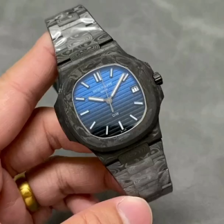【Super Clone】Patek Philippe Nautilus Carbon Fiber Case Blue Dial 5711 40MM Watch