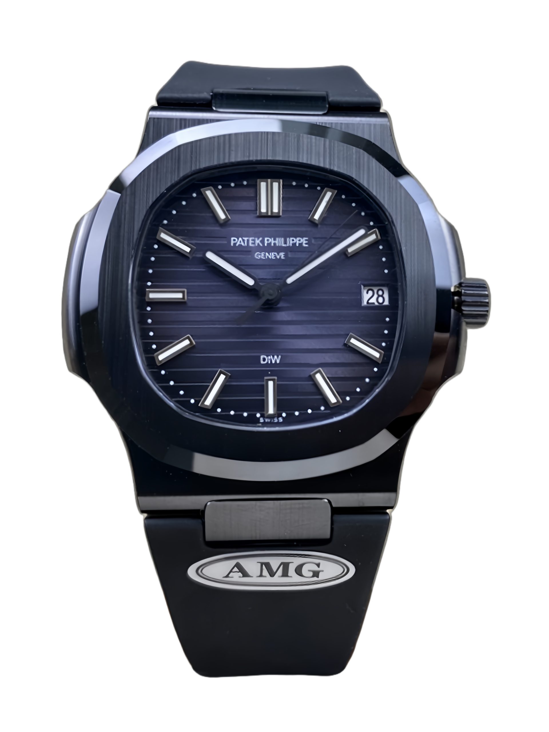 【Super Clone】Patek Philippe Nautilus Titanium Case Blue Dial 5711 40MM Watch