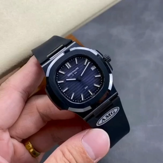 【Super Clone】Patek Philippe Nautilus Titanium Case Blue Dial 5711 40MM Watch