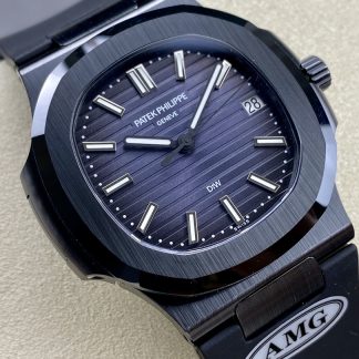 【Super Clone】Patek Philippe Nautilus Titanium Case Blue Dial 5711 40MM Watch