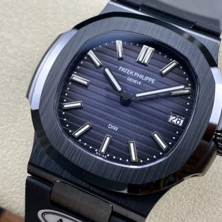 【Super Clone】Patek Philippe Nautilus Titanium Case Blue Dial 5711 40MM Watch