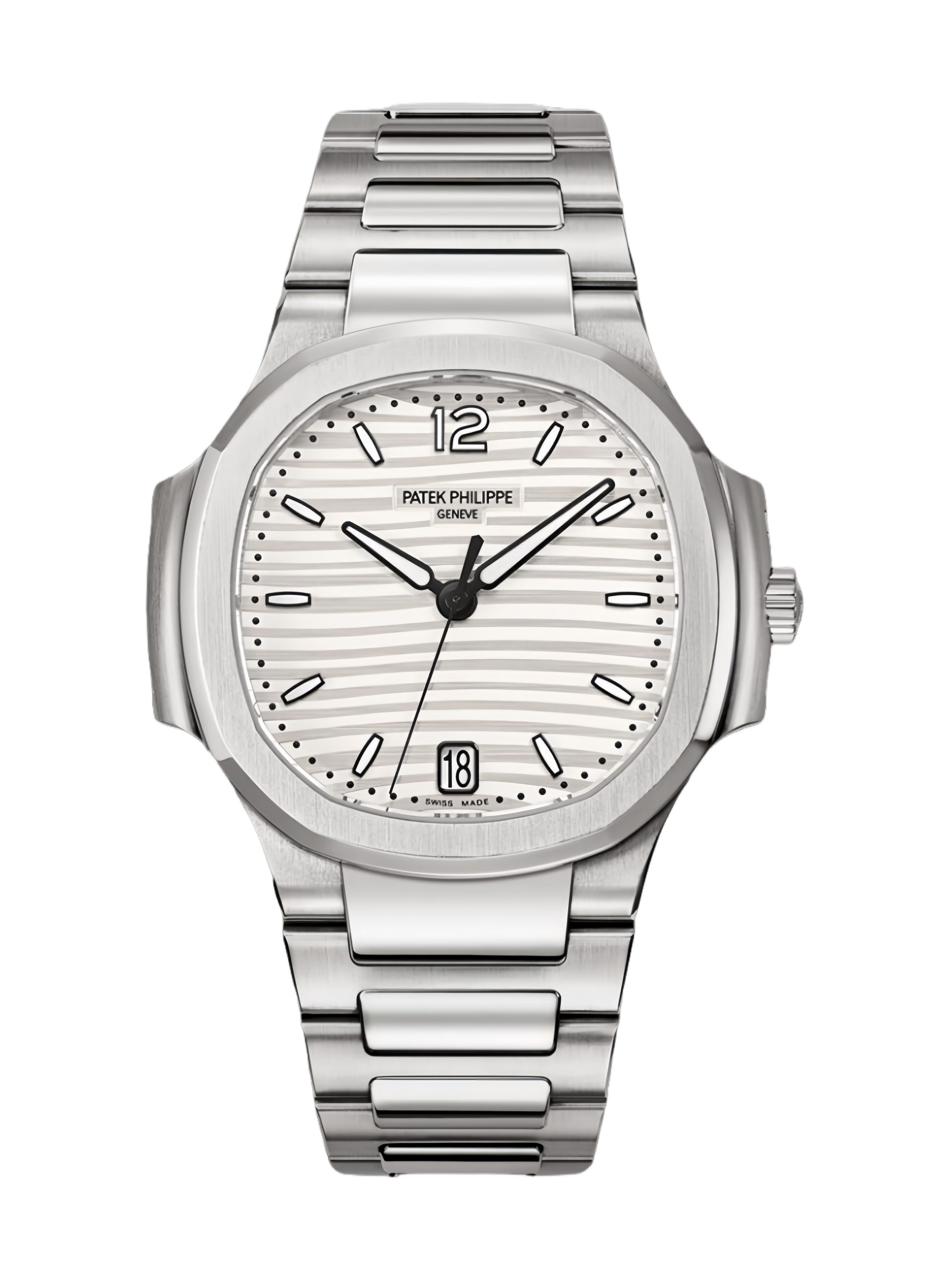 【Super Clone】Patek Philippe Ladies Nautilus Stainless Steel 7118 1A 010