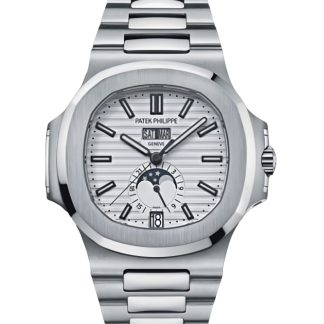 【Super Clone】Patek Philippe Nautilus Annual Calendar White Dial 5726 1A 010