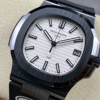 【Super Clone】Patek Philippe Nautilus Titanium Case White Dial 5711 40MM Watch