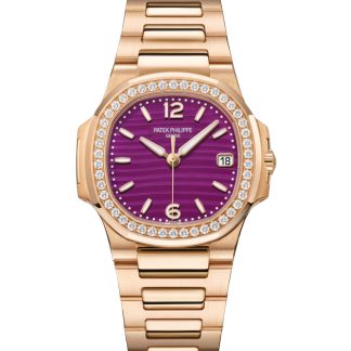 【Super Clone】Patek Philippe Nautilus 7010 1R 013 Purple Dial 32mm