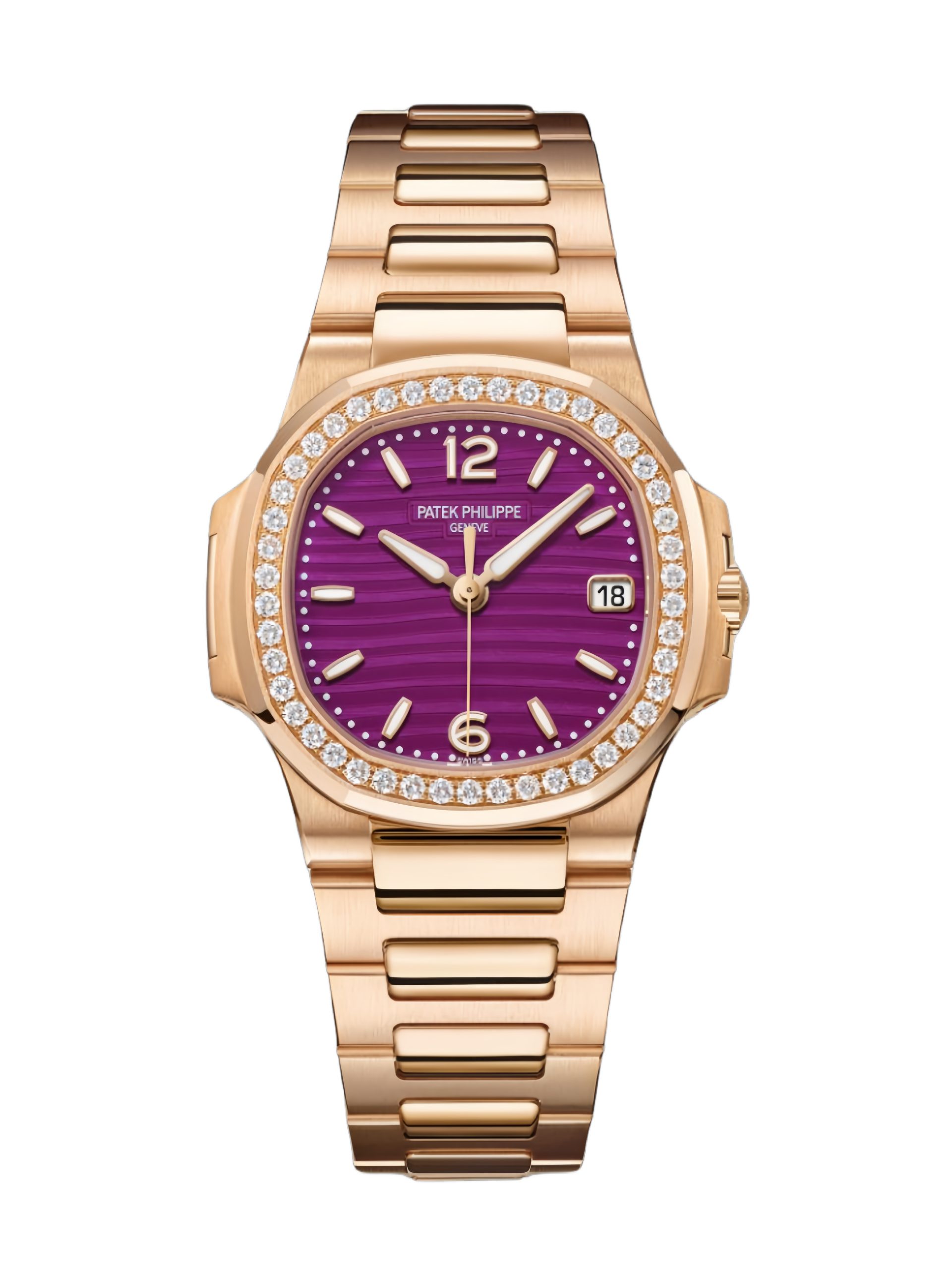 【Super Clone】Patek Philippe Nautilus 7010 1R 013 Purple Dial 32mm