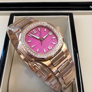 【Super Clone】Patek Philippe Nautilus 7010 1R 013 Purple Dial 32mm