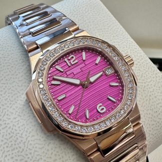 【Super Clone】Patek Philippe Nautilus 7010 1R 013 Purple Dial 32mm