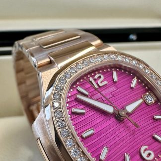 【Super Clone】Patek Philippe Nautilus 7010 1R 013 Purple Dial 32mm