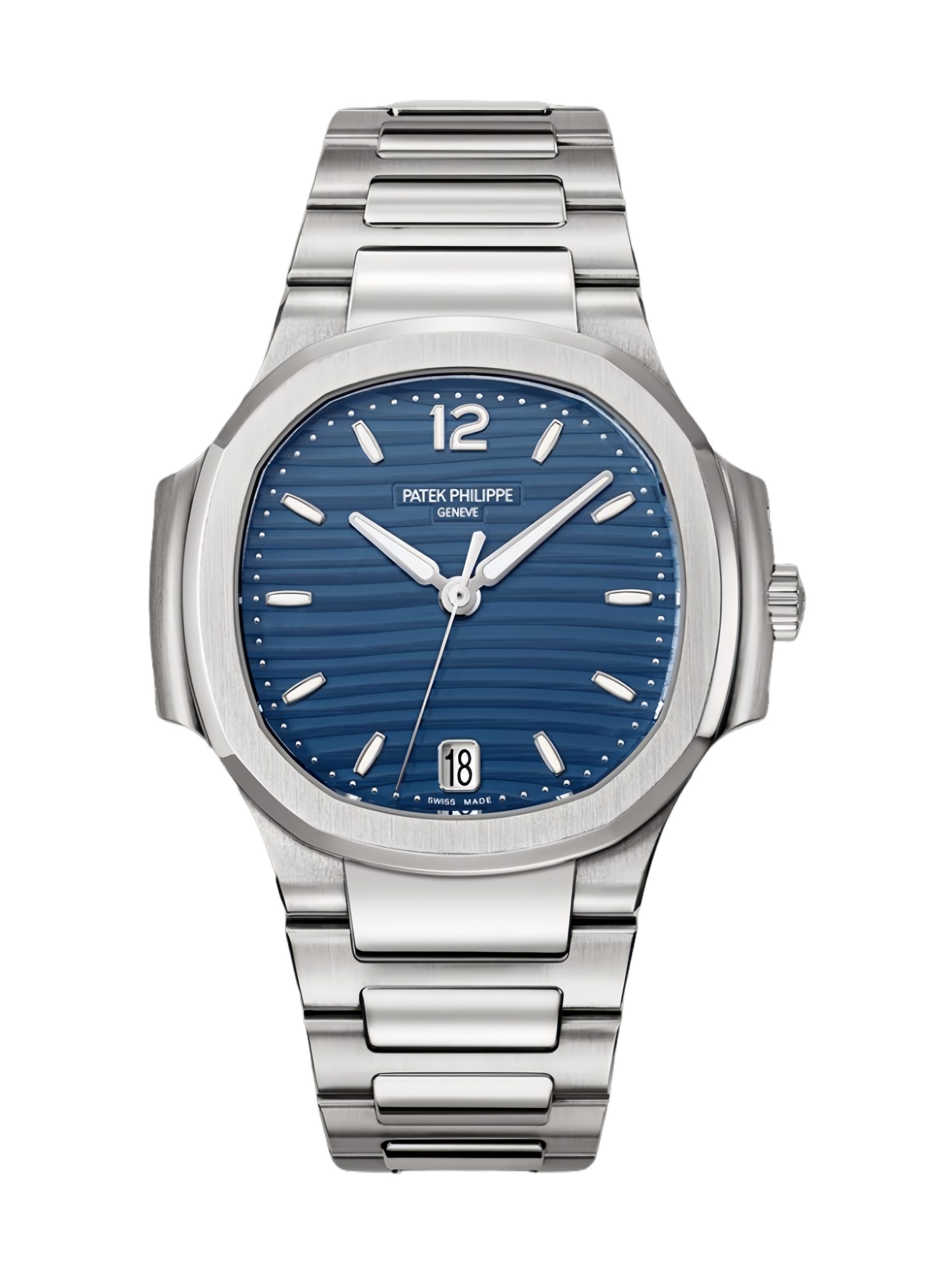【Super Clone】Patek Philippe Ladies Nautilus Blue Dial and Grey Dial 7118 1A 001 35.2mm