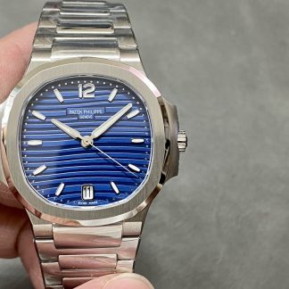 【Super Clone】Patek Philippe Ladies Nautilus Blue Dial and Grey Dial 7118 1A 001 35.2mm