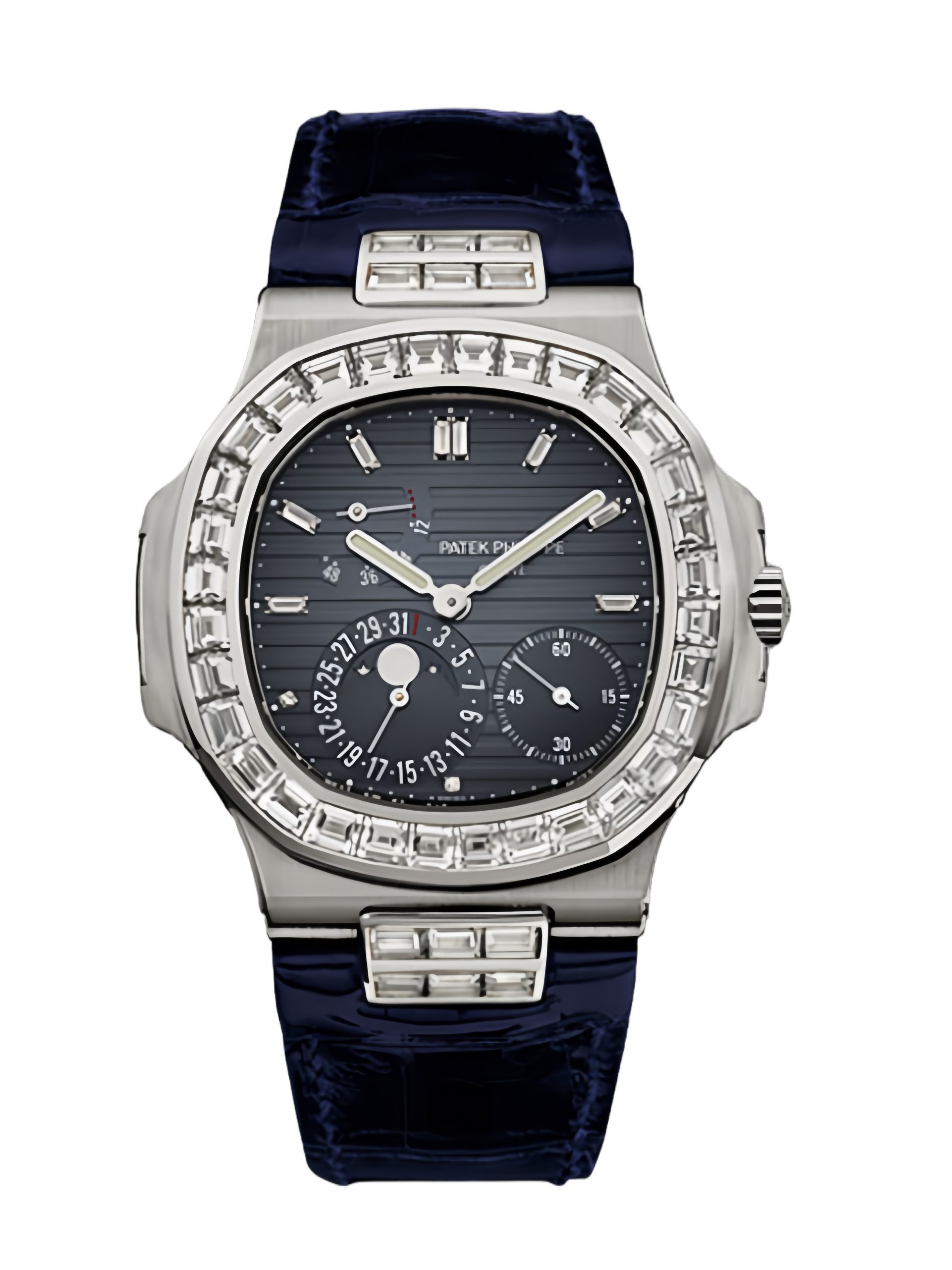 【Super Clone】Patek Philippe Nautilus Moon Phases Black 5724G 001 40mm