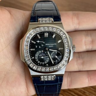 【Super Clone】Patek Philippe Nautilus Moon Phases Black 5724G 001 40mm