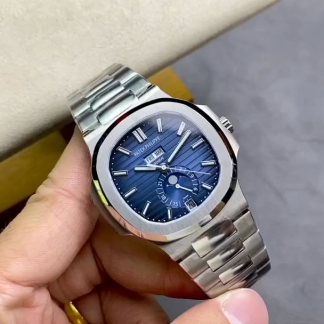 【Super Clone】Patek Philippe Nautilus 5726 1A 001 40.5mm Stainless Steel Blue Dial Watch