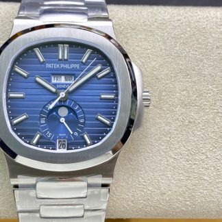 【Super Clone】Patek Philippe Nautilus 5726 1A 001 40.5mm Stainless Steel Blue Dial Watch
