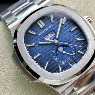 【Super Clone】Patek Philippe Nautilus 5726 1A 001 40.5mm Stainless Steel Blue Dial Watch