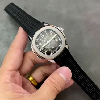 【Super Clone】Replica Patek Philippe Aquanaut 5164A 001 Stainless Steel Dual Time 40mm Mens Watch