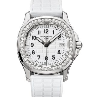 【Super Clone】Replica Patek Philippe Aquanaut White 5067A 024 36mm Lady Watch