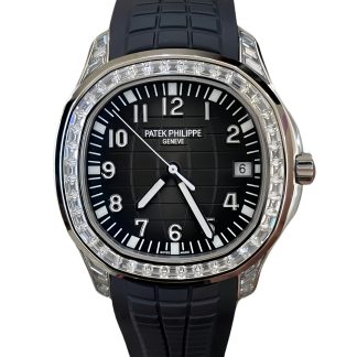 【Super Clone】Patek Philippe Aquanaut 5167 300G 010 Black & Green & Brown 40mm