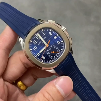 【Super Clone】Replica Patek Philippe Aquanaut Blue 5968A 001 42mm Mens Watch